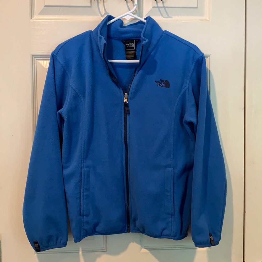 North Face fleece. Lightly worn. Boys L (14/16)
